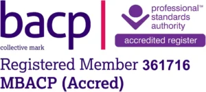 BACP accredited counsellor